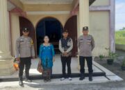 Polsek Tebing Tinggi Patroli Pengamanan Gereja, Ibadah Minggu Berlangsung Aman