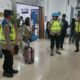 Arus Balik Idul Fitri, Polres Tebing Tinggi Pengamanan Stasiun Kereta Api