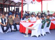 Dengan Cara Virtual, Kapolres Tebing Tinggi Hadiri Panen Raya Padi Serentak Bersama Presiden