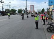 Dalam Ops Toba 2025, Polres Tebing Tinggi Pengaturan Lalu Lintas dan Live Report