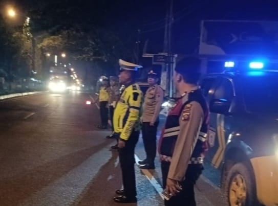 Sejumlah Titik Rawan Jadi Sasaran Polres Tebing Tinggi Dalam Patroli Blue Light Demi Menjaga Kamtibmas