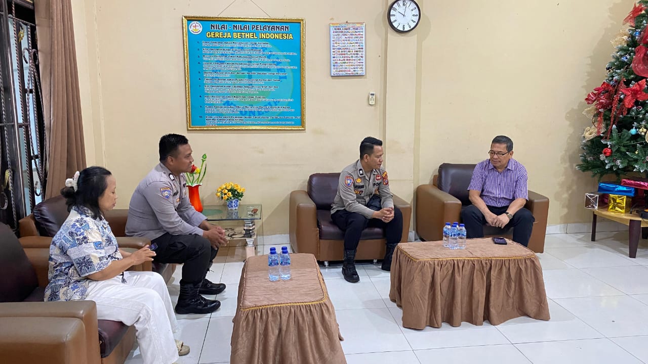Polres Tebing Tinggi Pererat Silaturahmi Dengan Sambangi Tokoh Agama