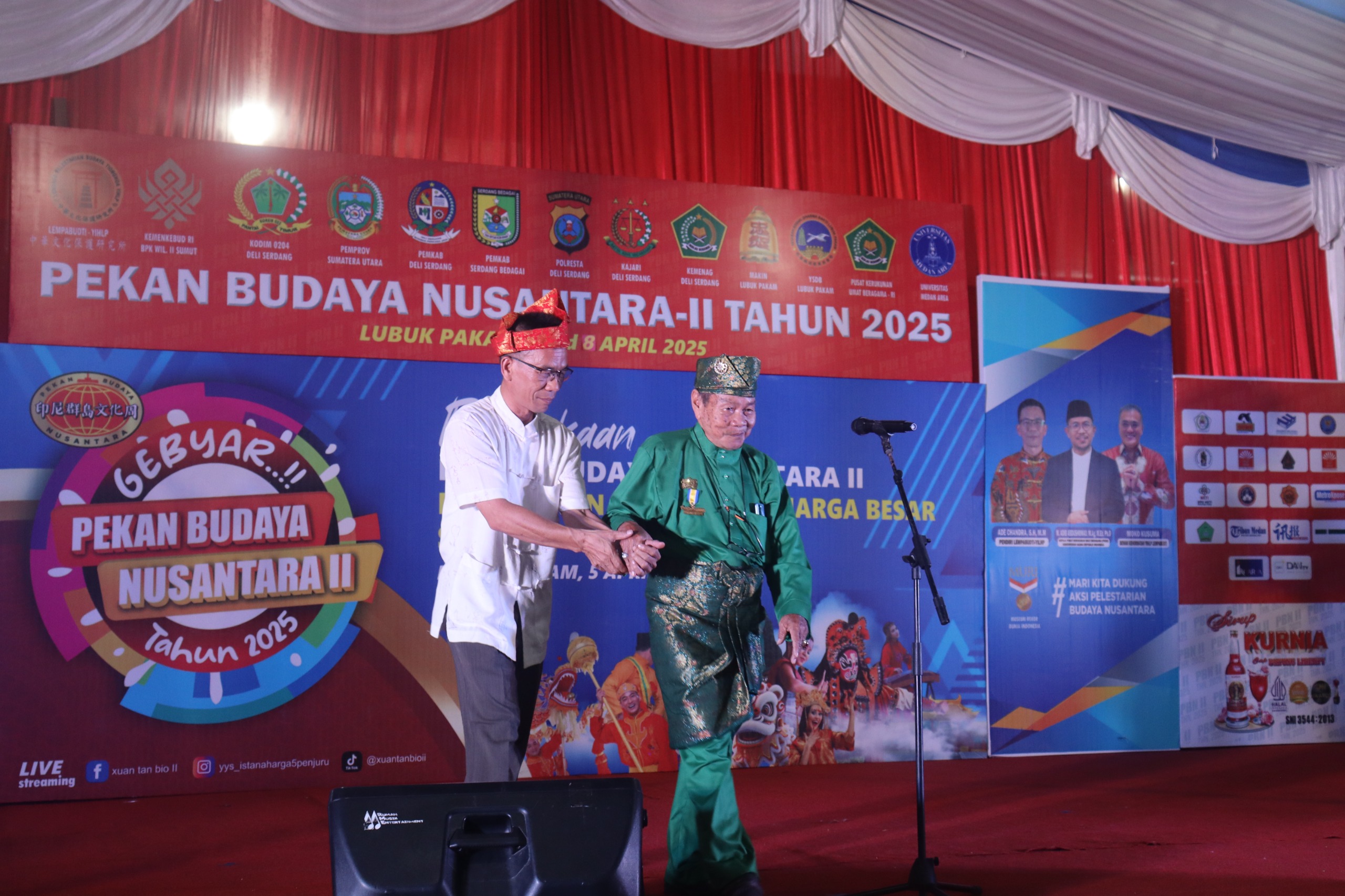 Raja Bedagai Apresiasi PBN Ke-II, Simbol Kebersamaan Lintas Etnis