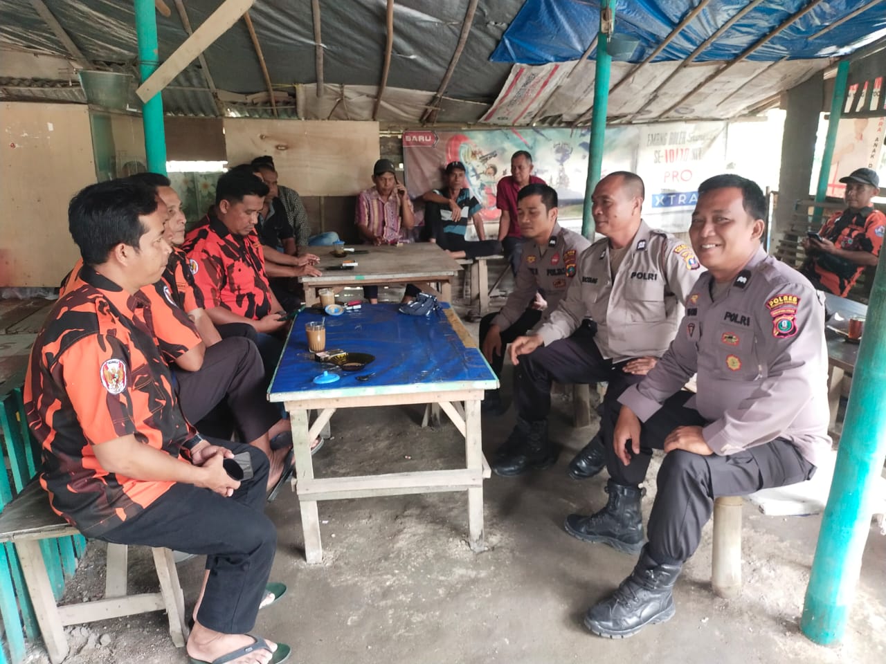 Jaga Kamtibmas, Polres Tebing Tinggi Silaturahmi Dengan Ormas PP Nakes