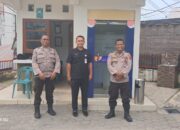 Giat Sambang, Polres Tebing Tinggi Ingatkan Satpam Bank Sumut Syariah Tetap Humanis dan Waspada