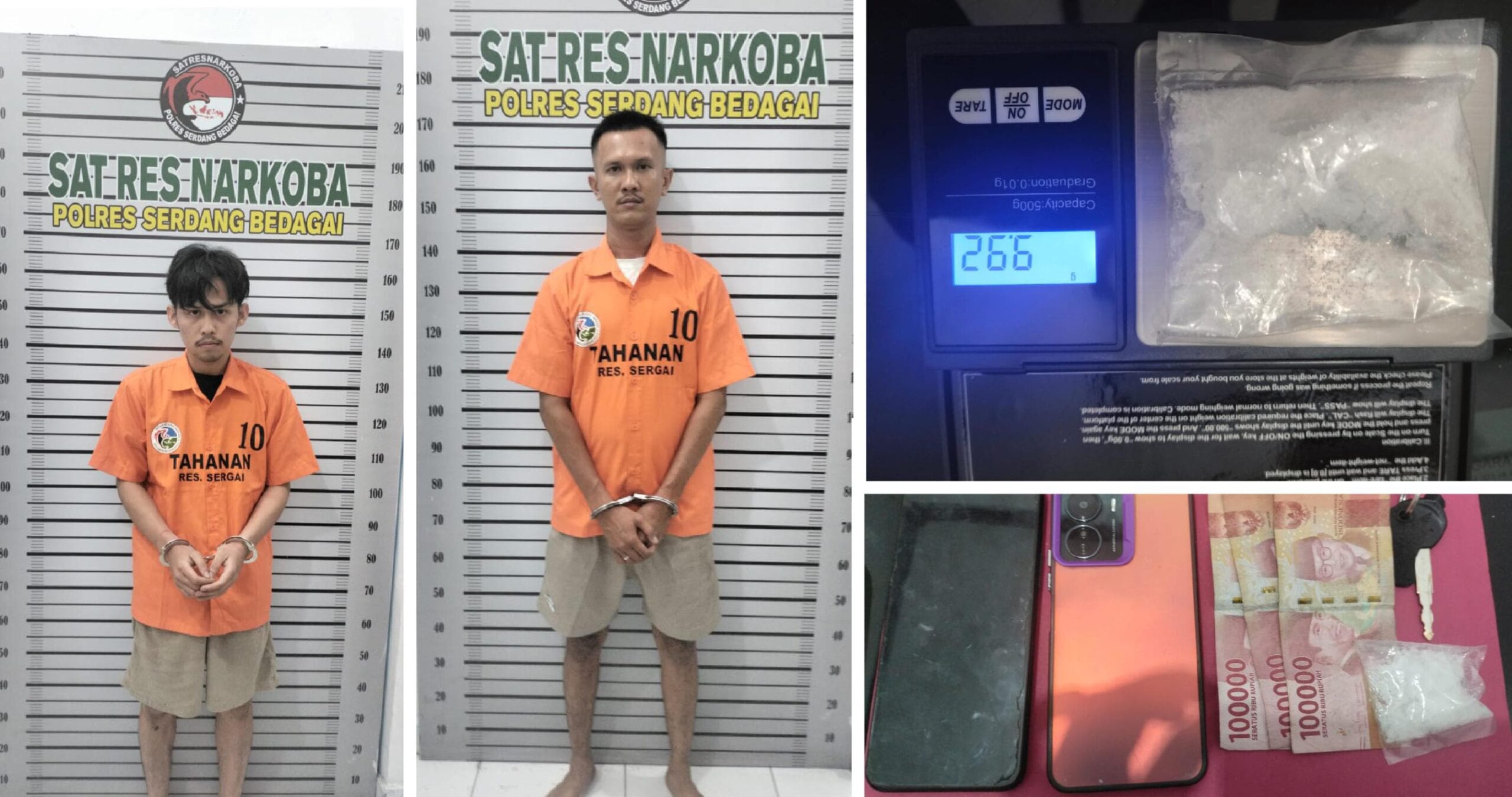 Polisi Buru si A, Pemasok Sabu ke Dua Tersangka di Sergai