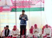 Hadiri Pengajian MTMD, Wabup Adlin Tambunan: Ibu Garda Terdepan Pembentuk Generasi Emas Sergai