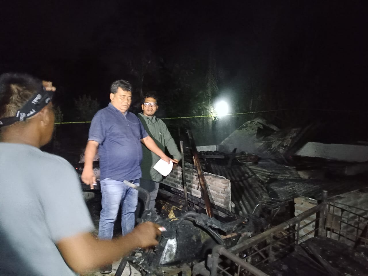 Dendam Membara, Rumah Adik Hangus: Abang Dibekuk Satu Jam Kemudian