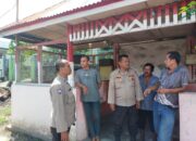Pantau Keaktifan, Sat Binmas Polres Tebing Tinggi Cek Pos Satkamling Merah Putih