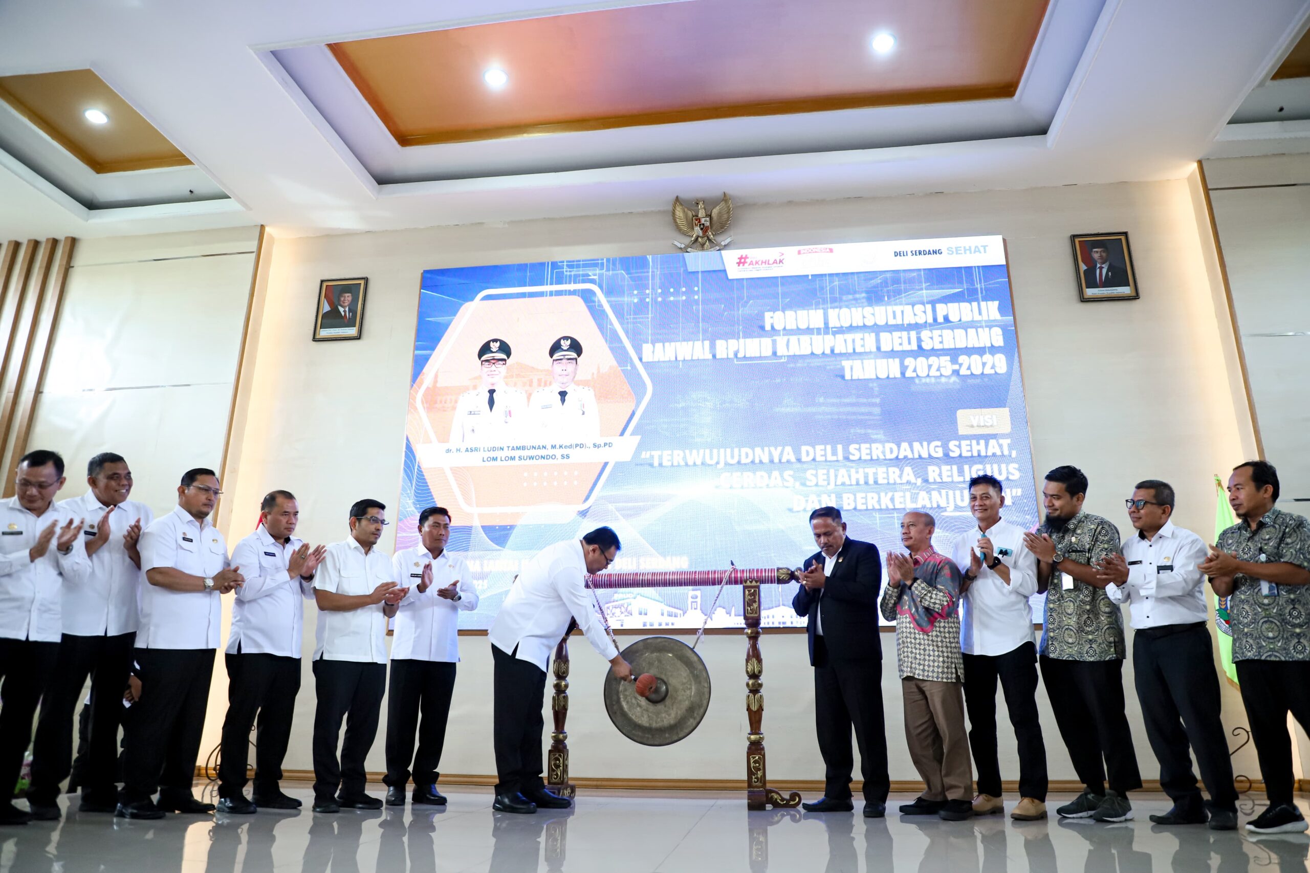 Bupati: Akomodir Visi Misi Deli Serdang Sehat, Cerdas, Sejahtera, Religius & Berkelanjutan