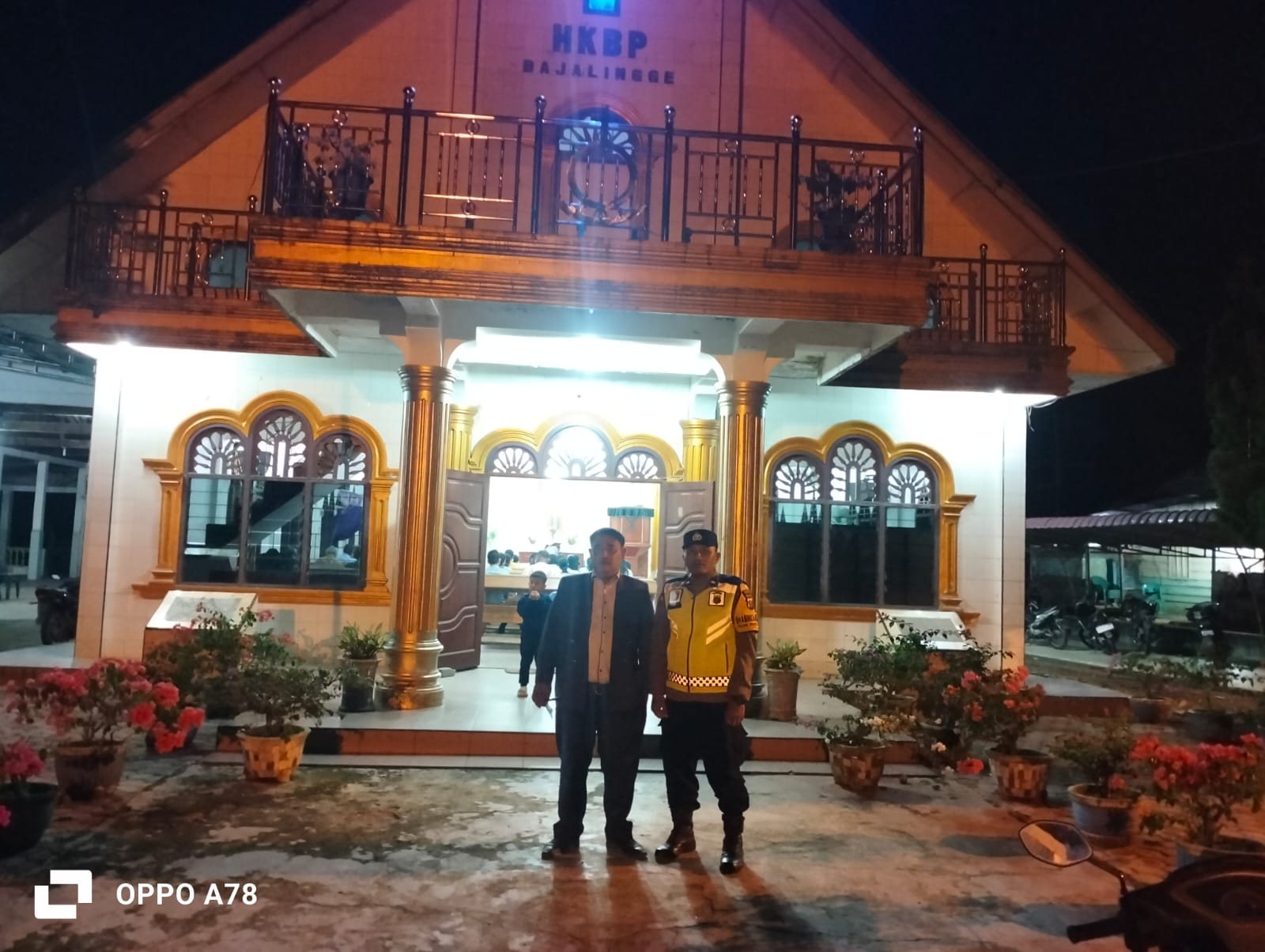 Tiga Gereja Dikawal Polsek Dolok Merawan Dalam Melakukan Ibadah Kamis Putih