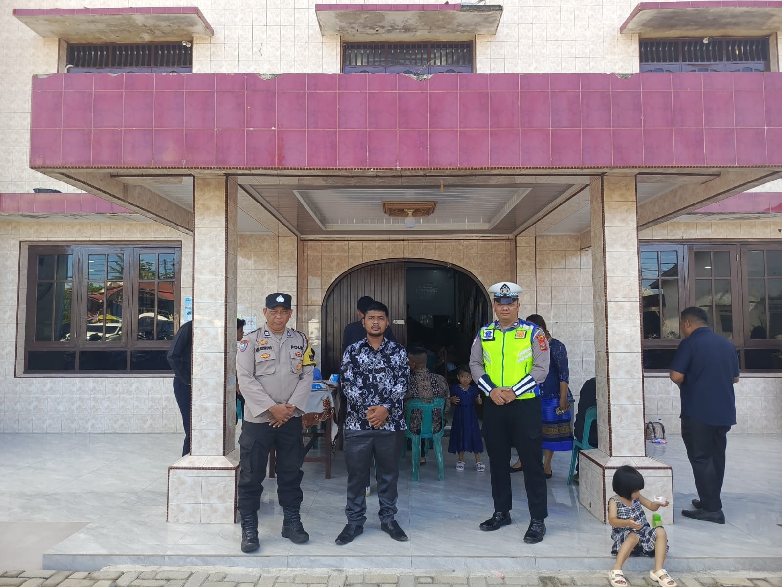 Perayaan Wafatnya Isa Almasih Dalam Pengamanan Polres Tebing Tinggi