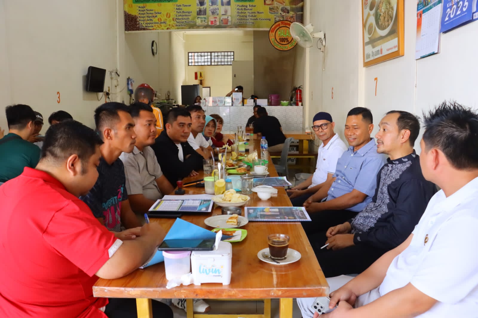 Coffee Morning, Kapolres Tebing Tinggi Bersama Walikota Bahas Power Fit Sumut Run Festival 2025