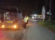 Antisipasi 3C dan Balap Liar, Polsek Padang Hilir Aktifkan Patroli Blue Light