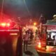 Polres Tebing Tinggi Tangani Kebakaran Dua Ruko di Jalan Gatot Subroto