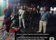 Dini Hari, Sat Reskrim Polres Tebing Tinggi Adakan Patroli Antisipasi Kriminalitas dan Geng Motor
