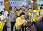 Polres Tebing Tinggi Bakti Sosial Operasi Katarak Gratis Sambut HUT Bhayangkara ke – 79
