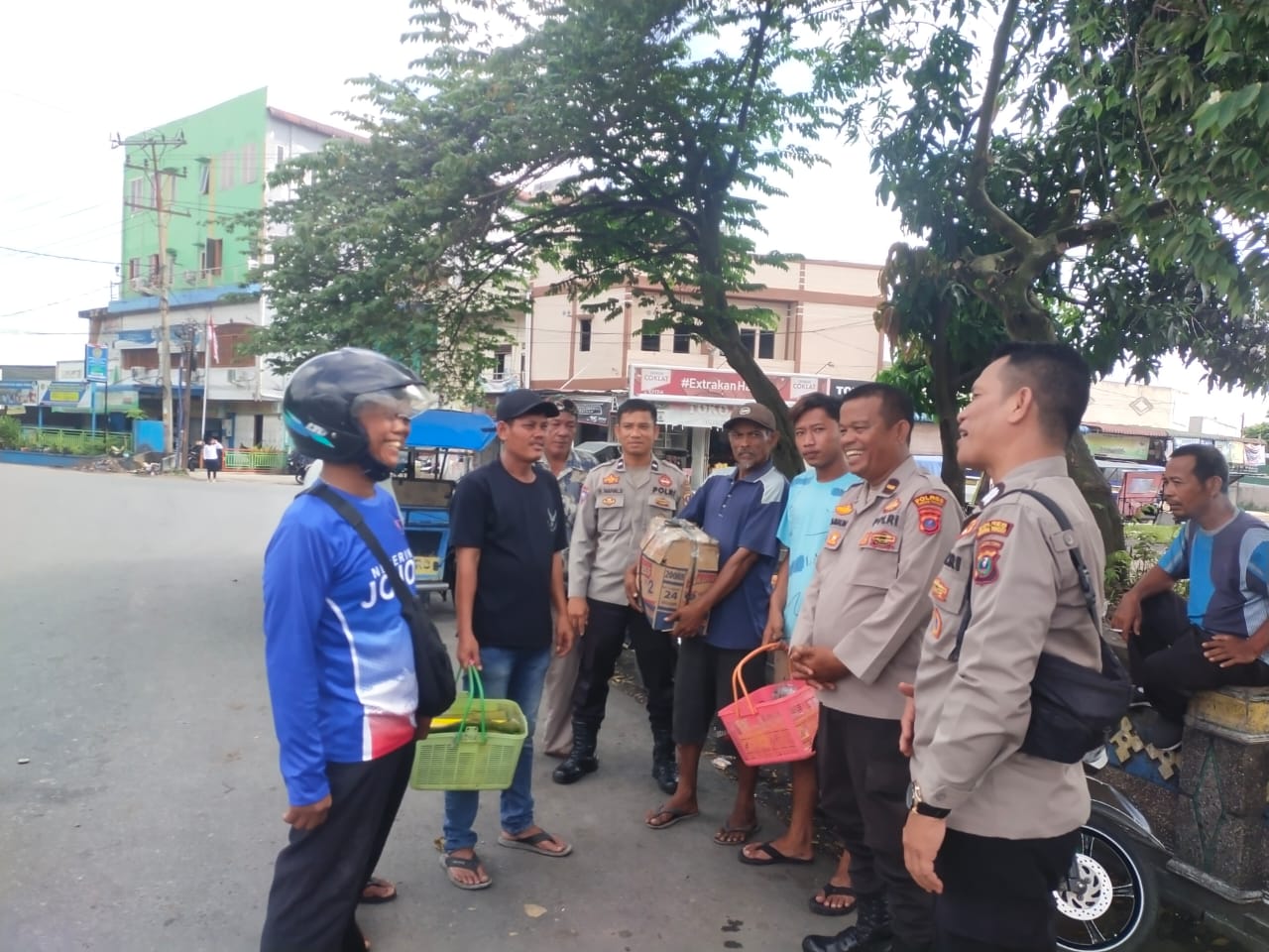 Jaga Stabilitas Kamtibmas, Sat Binmas Polres Tebing Tinggi Turun Ketengah Masyarakat