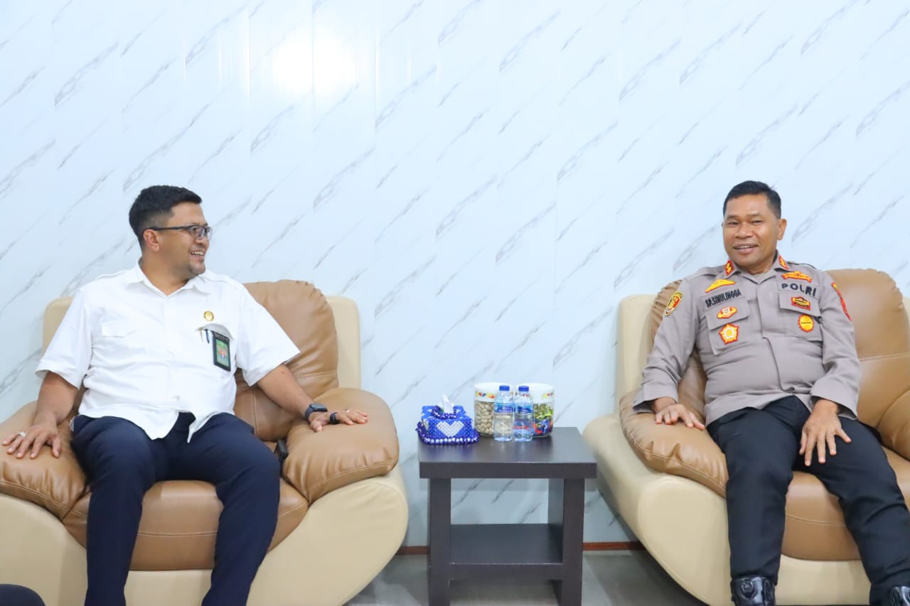 Eratkan Hubungan Kelembagaan, Kapolres Tebing Tinggi Sambut Audiensi Ketua Pengadilan Agama