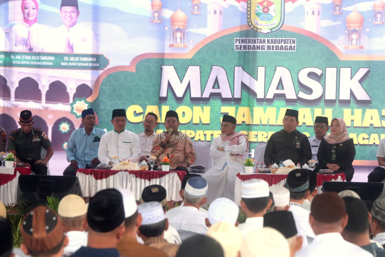 Pemkab Sergai Dukung Keberangkatan Calon Jamaah Haji