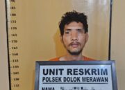 Pelaku Bongkar Warung Ditangkap Polsek Dolok Merawan dari Persembunyian