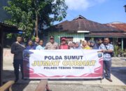 Kapolsek Padang Hulu Tampung Aspirasi Warga Saat Jumat Curhat di Bandar Sono