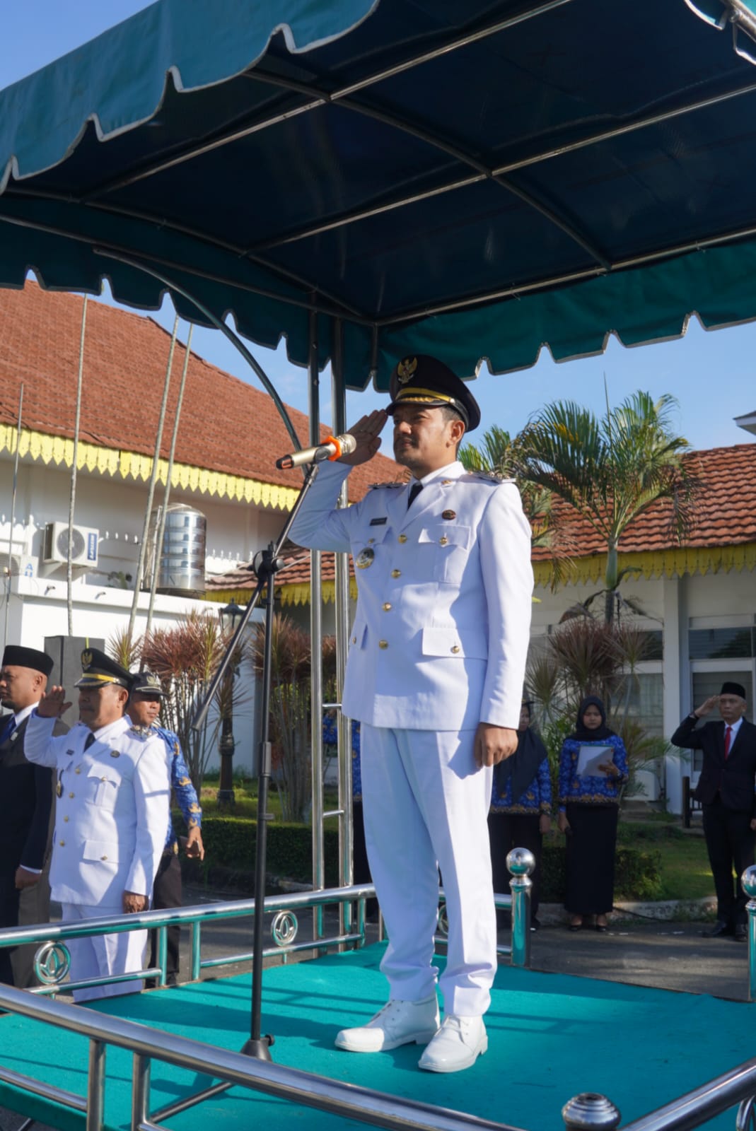 Walikota Tebing Tinggi Jadi Irup Peringatan Hari Otonomi Daerah ke - XXIX Tahun 2025