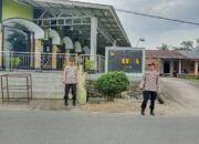 Pengamanan Diberikan Polsek Padang Hilir Bagi Warga Dalam Melaksanakan Ibadah Sholat Jumat