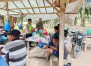 Polsek Dolok Merawan Aktif Sambangi Warga Guna Menyampaikan Pesan Kamtibmas