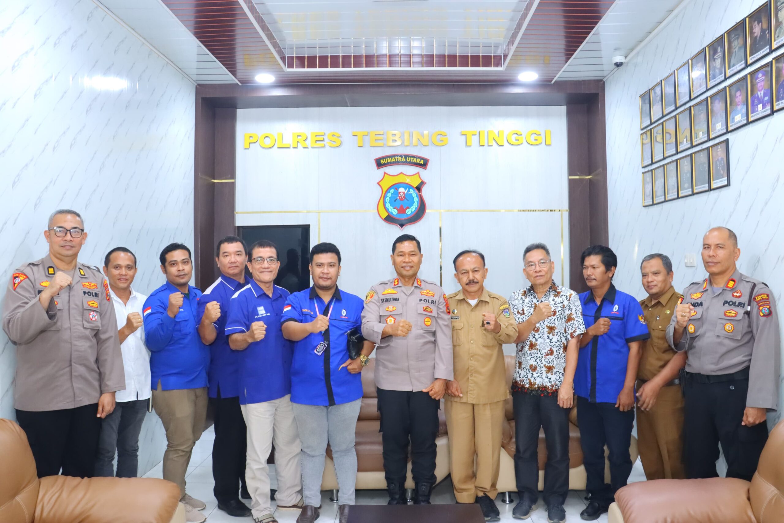 Persiapan May Day 2025, Kapolres Tebing Tinggi Terima Kunjungan Dinas Ketenagakerjaan