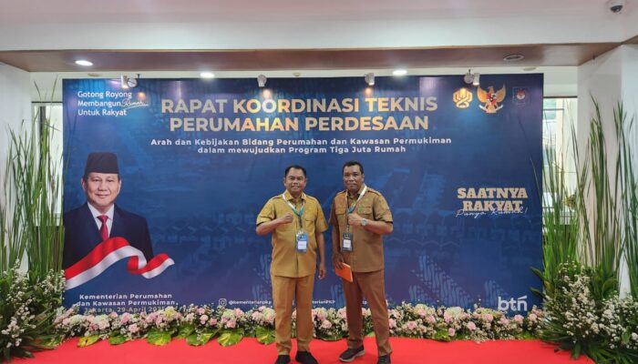Bupati Sergai Hadiri Rakortek Perumahan Perdesaan, Tegaskan Komitmen Bangun Hunian Layak di Desa