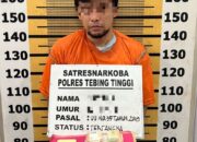 Satresnarkoba Polres Tebing Tinggi Tangkap Pengedar Narkoba di Jalan Ahmad Yani
