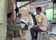 Giat Sambang, Polsek Padang Hulu Sampaikan Pesan Kamtibmas Pada Warga