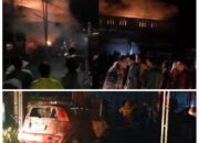 Kebakaran di Tebing Tinggi Hanguskan Ruko Laundry dan Rumah Makan
