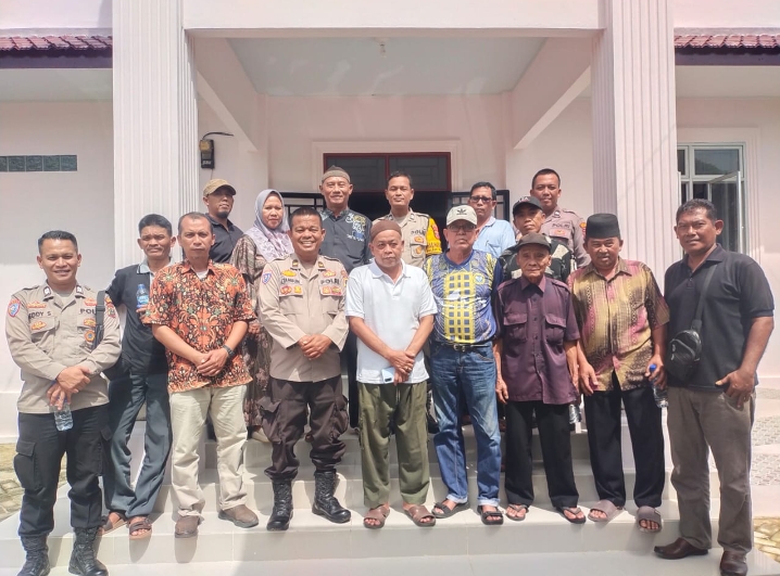 Terkait Sabung Ayam, Sat Binmas Polres Tebing Tinggi Lakukan Koordinasi dengan Lurah dan Tokoh Masyarakat