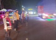 Polres Tebing Tinggi Patroli Balap Liar di Akhir Pekan