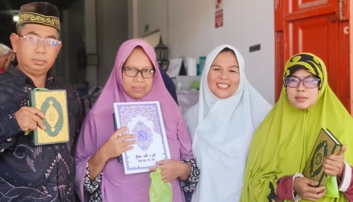 Ratusan Lansia Serdang Bedagai Terima Kacamata Baca Gratis dari Klinik Prata Masa Hati