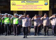 Pengamanan May Day, Kapolres Tebing Tinggi Pimpin Apel Perkuat Sinergi Jaga Stabilitas Keamanan