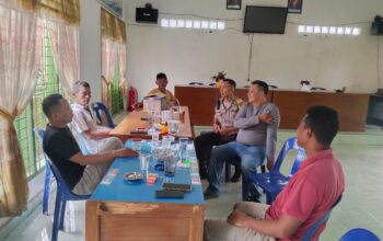 Polres Tebing Tinggi Ajak Warga Desa Kuta Pinang Jaga Kerukunan dan Kamtibmas