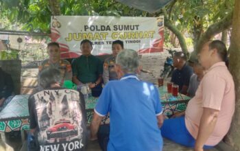 Polsek Tebing Tinggi Jadikan Jumat Curhat Untuk Mempererat Hubungan Dengan Masyarakat