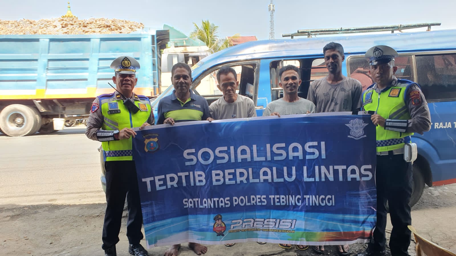Melalui Binluh dan Edukasi, Sat Lantas Polres Tebing Tinggi Ajak Pengguna Jalan Tertib Berlalulintas