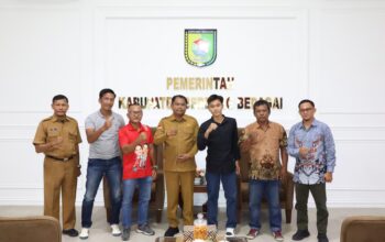 Bupati Sergai Dukung Rivaldo di Club Dewa United U-16
