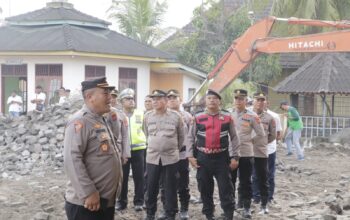 Polres Sergai Kawal Ketat Eksekusi RM Simpang Tiga Perbaungan