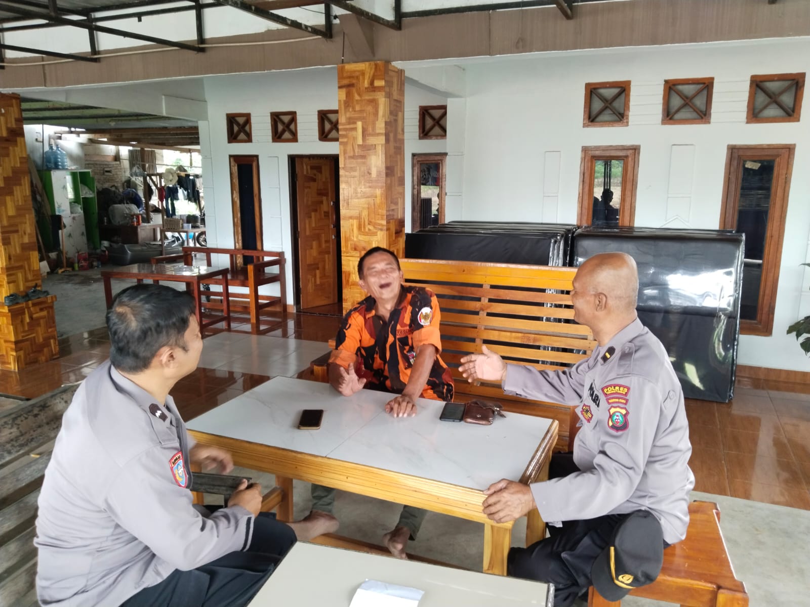 Polres Tebing Tinggi Bangun Sinergi Dengan Ormas PP