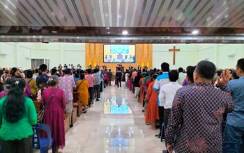 Perayaan Paskah GPDI di Kawal Polres Tebing Tinggi, Jemaat Beribadah Dengan Aman dan Khidmat