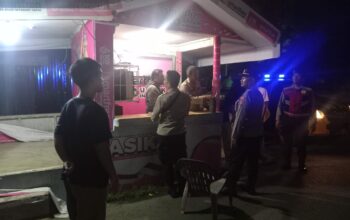 Sat Binmas Polres Tebing Tinggi Aktifkan Kembali Pos Satkamling Merah Putih