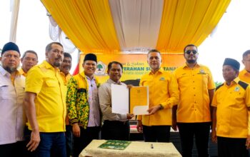 Golkar Solid Menangkan Dambaan, Dapat Apresiasi Tanah Kantor dari Bupati Sergai