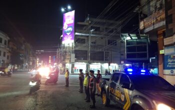 Antisipasi Kejahatan Jalanan, Polres Tebing Tinggi Gencarkan Patroli