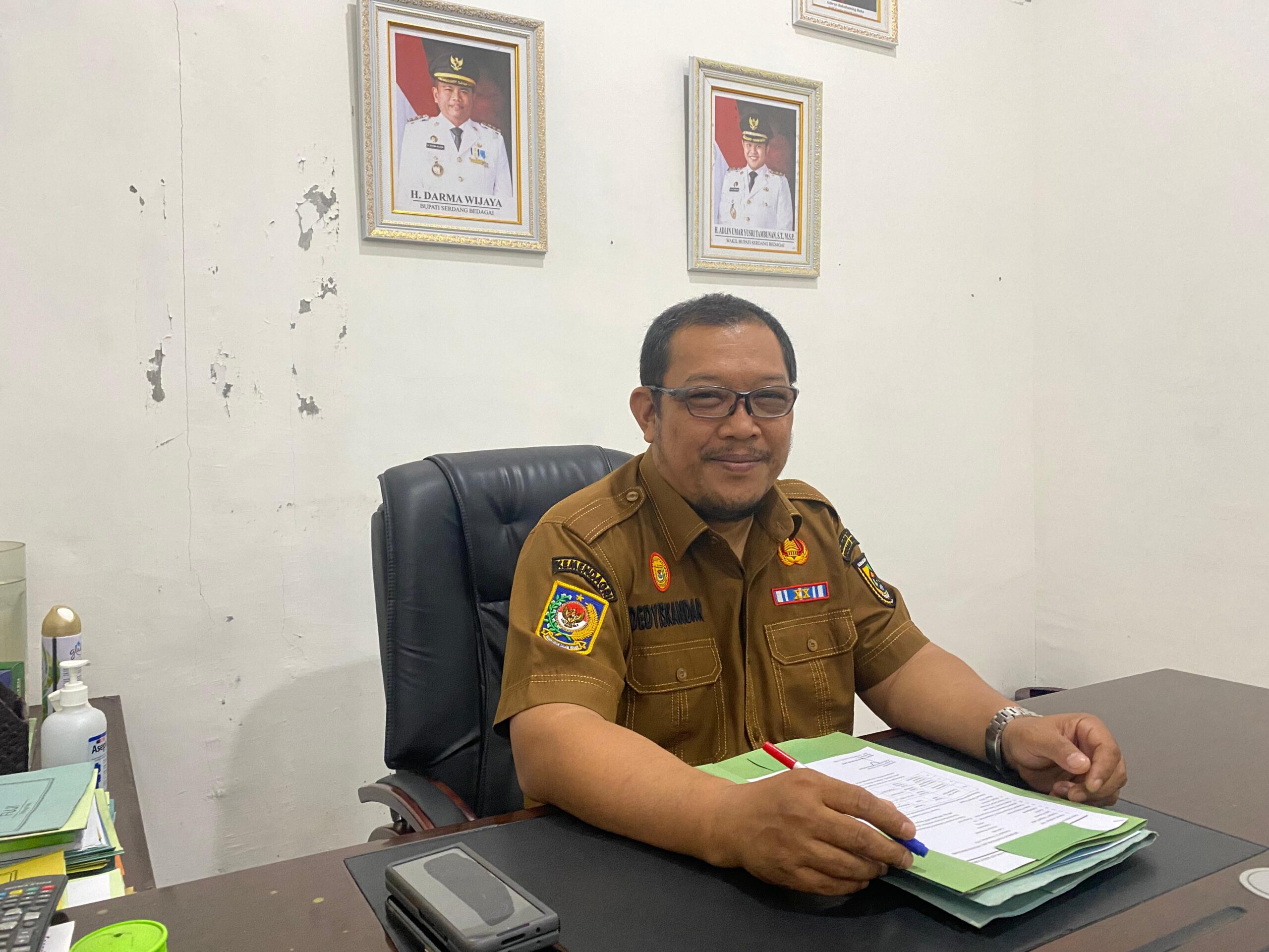 Serdang Bedagai Tertinggi Produksi Gabah, Dinas Pertanian Optimalkan Lahan Rawa