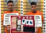 Sabu Gagal Edar, 2 Pelaku Diciduk Polres Tebing Tinggi Didalam Rumah